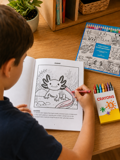 Color and Learn Nature Bundle